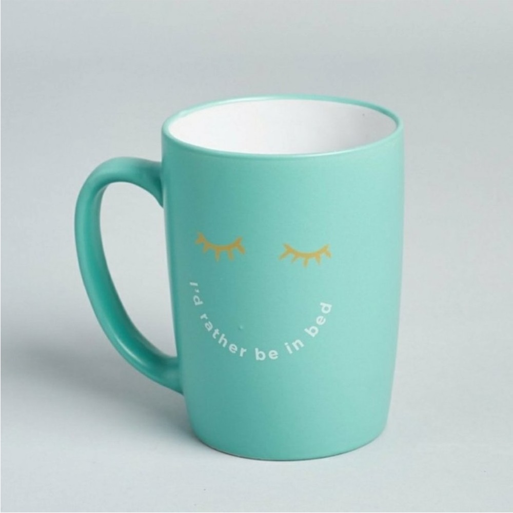 I’d rather be in bed mug